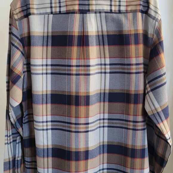 Van Heusen Flex Long Sleeve Men’s Button-Down Shirt (Size: Large) - Picture 12 of 15